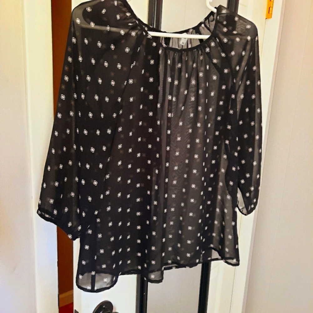 Sheer shirt